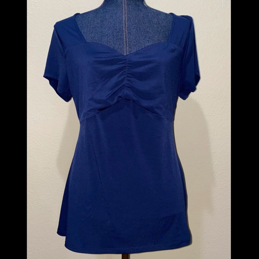 Blue top from Torrid